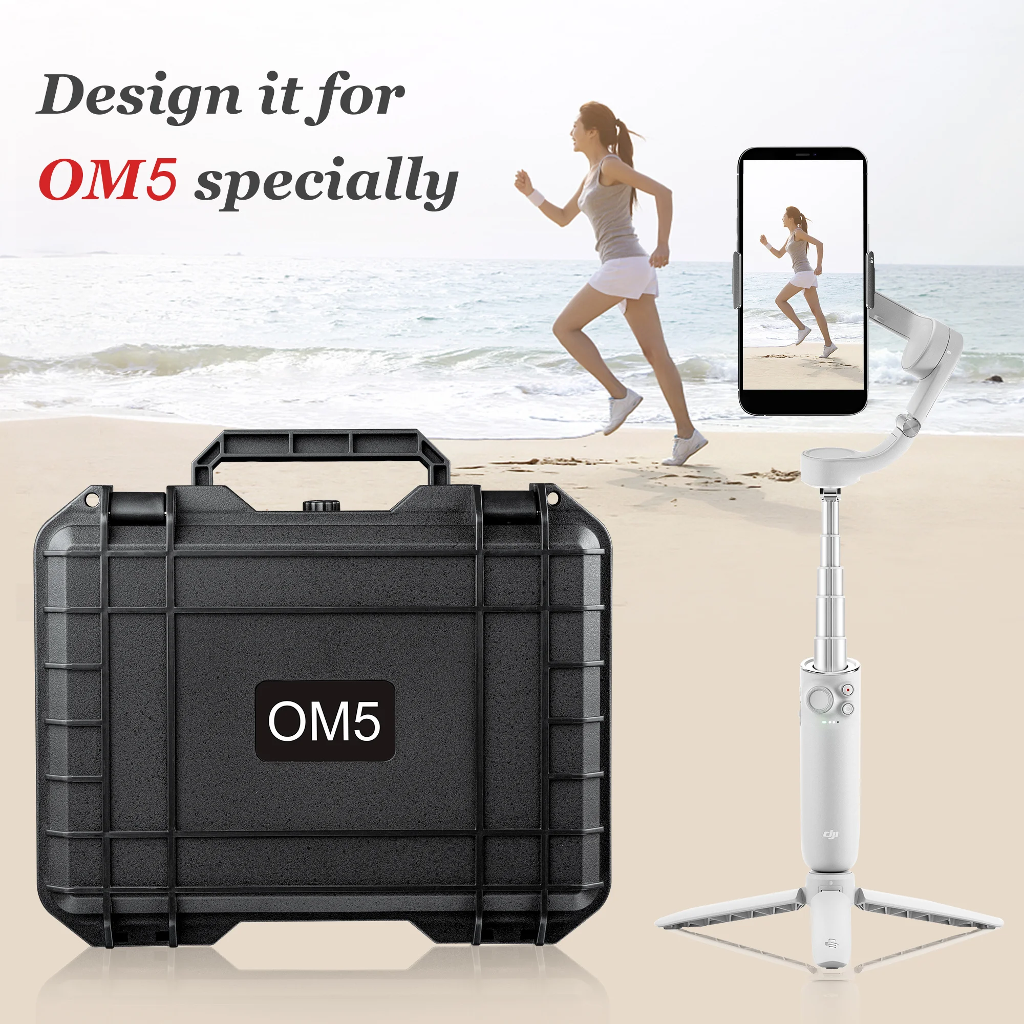 Портативный чехол для DJI OM 5, водонепроницаемый чехол для переноски, взрывозащищенный контейнер для хранения для DJI Osmo Mobile 5, аксессуары
Портативный чехол для DJI OM 5, водонепроницаемый чехол для переноски, взрывозащищенный контейнер для хранения для DJI Osmo Mobile 5, аксессуары