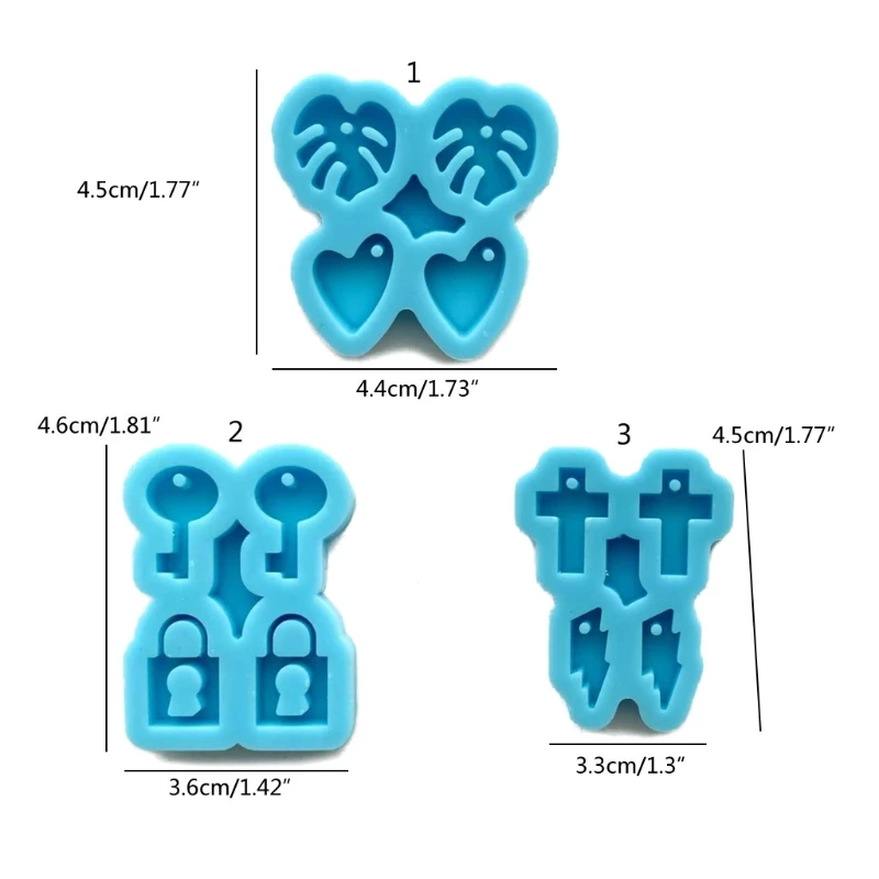 B36D Ear Drop Dangle Pendant Casting Silicone Mould DIY Crafts Jewelry Making Tools
B36D Ear Drop Dangle Pendant Casting Silicone Mould DIY Crafts Jewelry Making Tools