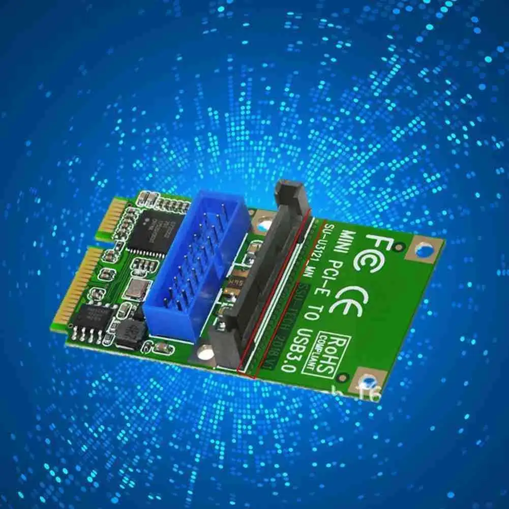 USB3.0 Expansion Card Mini PCIE To 19pin 20pin Card Power Usb Ports With Card 3.0 15Pin Expansion Pc Sata For Desktop X2V1
USB3.0 Expansion Card Mini PCIE To 19pin 20pin Card Power Usb Ports With Card 3.0 15Pin Expansion Pc Sata For Desktop X2V1