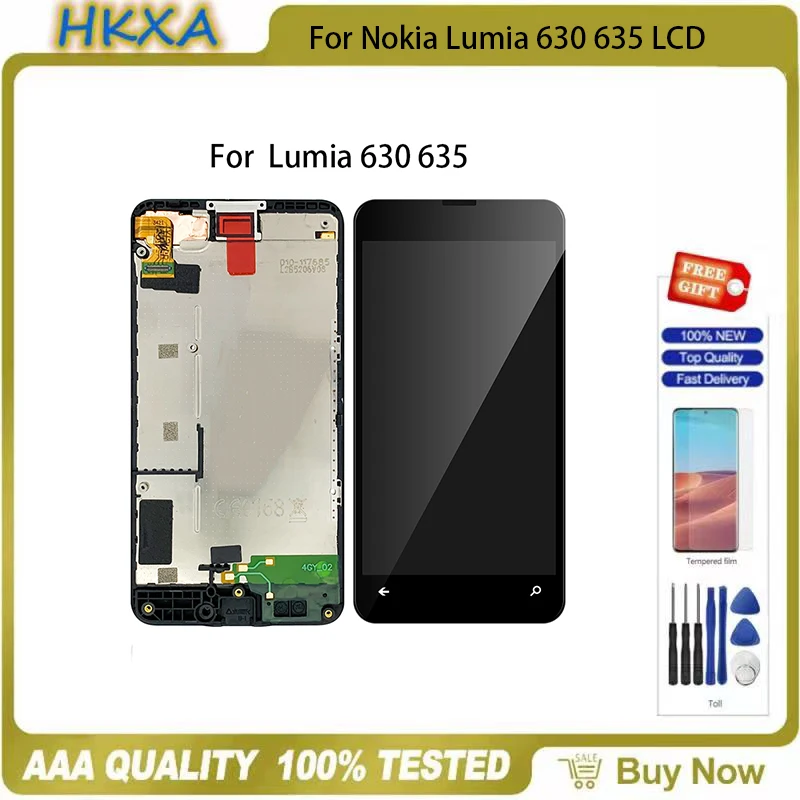 ЖК-дисплей для Nokia Lumia 630 635 ЖК-экран сенсорный экран дигитайзер в сборе с рамкой для Microsoft 630 RM-977
ЖК-дисплей для Nokia Lumia 630 635 ЖК-экран сенсорный экран дигитайзер в сборе с рамкой для Microsoft 630 RM-977