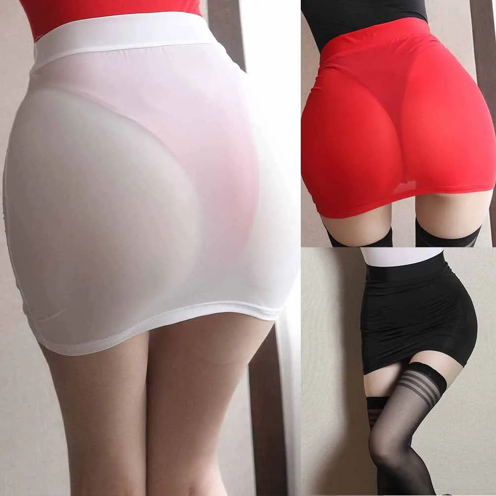 Womens Oil Shiny Glossy Sheer Mini Tube Dress Bodycon Hip Wrap Skirt Party Clubwear Nightclub Pole Dance Elastic Exotic Dress
Womens Oil Shiny Glossy Sheer Mini Tube Dress Bodycon Hip Wrap Skirt Party Clubwear Nightclub Pole Dance Elastic Exotic Dress