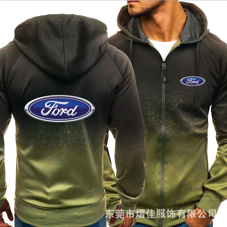 NEW2021 for FORD Car Logo Print Casual HipHop Harajuku Gradient color Hooded Mens Fleece Sweatshirts zipper Jacket
NEW2021 for FORD Car Logo Print Casual HipHop Harajuku Gradient color Hooded Mens Fleece Sweatshirts zipper Jacket