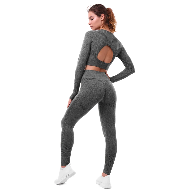Yoga Sets Women Gym Sports Set Elastic Sports Hight Waist Leggings Sportswear Workout
Yoga Sets Women Gym Sports Set Elastic Sports Hight Waist Leggings Sportswear Workout
