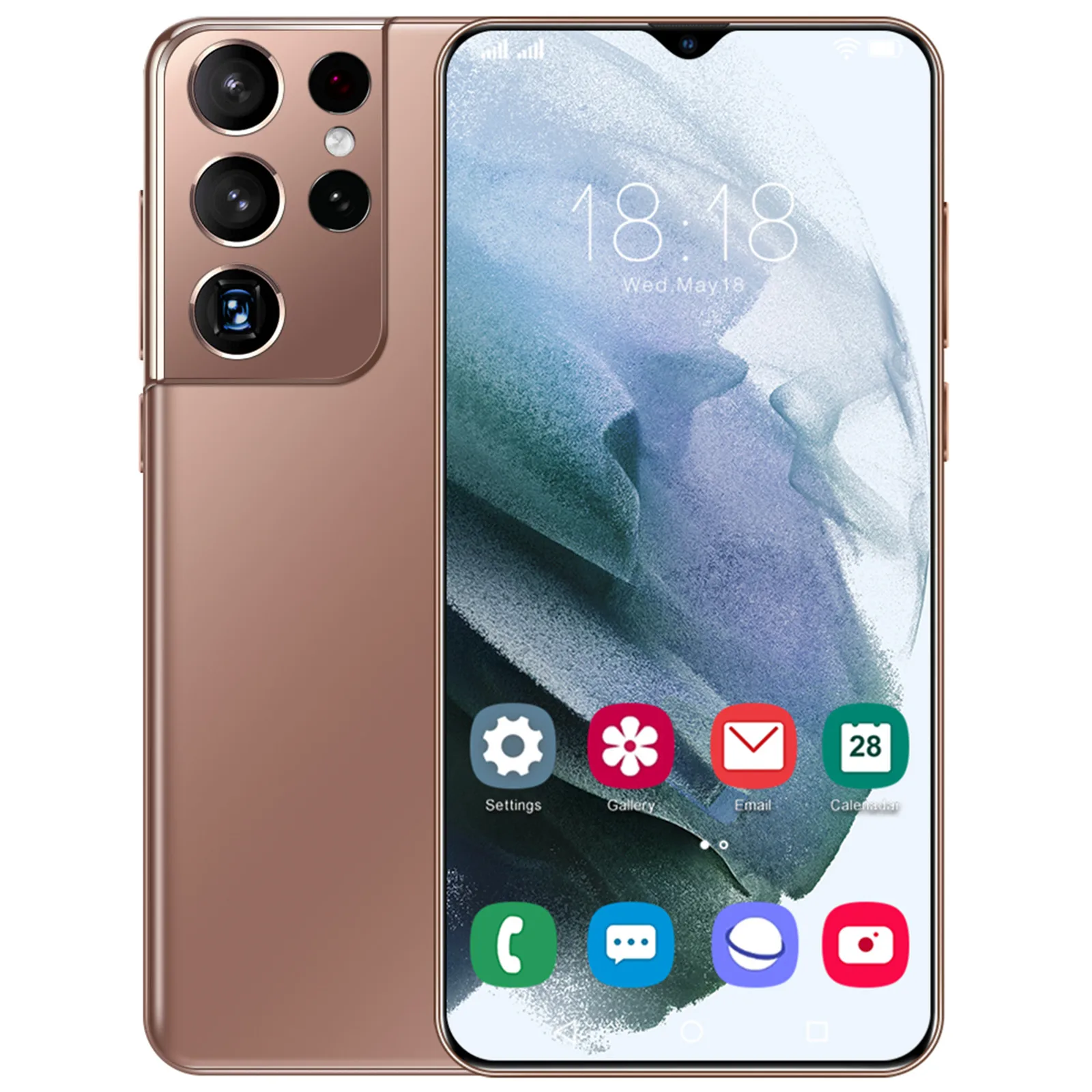 2021 Multifunction Fast Internet Smartphones S21 Ultra5g Smart Phone Android9.1 4+32g 6.3inch Water Drop Screen Face-recognition
2021 Multifunction Fast Internet Smartphones S21 Ultra5g Smart Phone Android9.1 4+32g 6.3inch Water Drop Screen Face-recognition