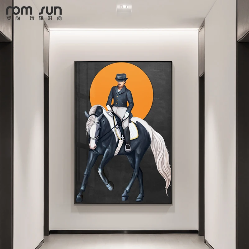 Modern Horse Riding Canvas Painting Posters and Print Nordic Home Decor Art Wall Rider Pictures for Living Room Bedroom Aisle
Modern Horse Riding Canvas Painting Posters and Print Nordic Home Decor Art Wall Rider Pictures for Living Room Bedroom Aisle