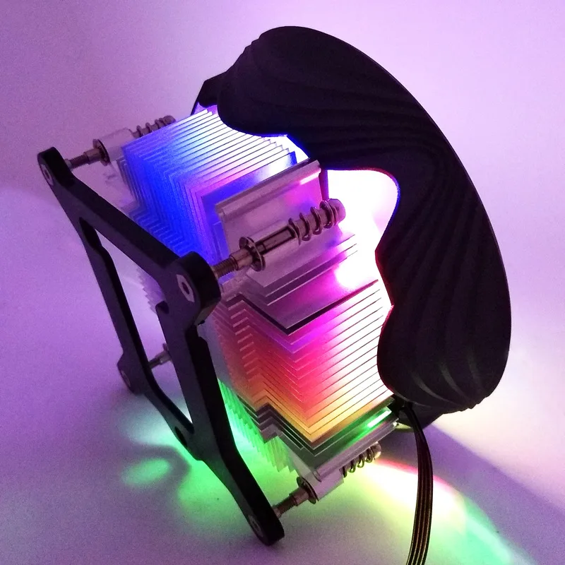 Ice Man 1150 Computer 1155 Intel CPU Radiator I3 I5 Pressurizing-down Style RGB Symphony CPU Fan 1151
Ice Man 1150 Computer 1155 Intel CPU Radiator I3 I5 Pressurizing-down Style RGB Symphony CPU Fan 1151