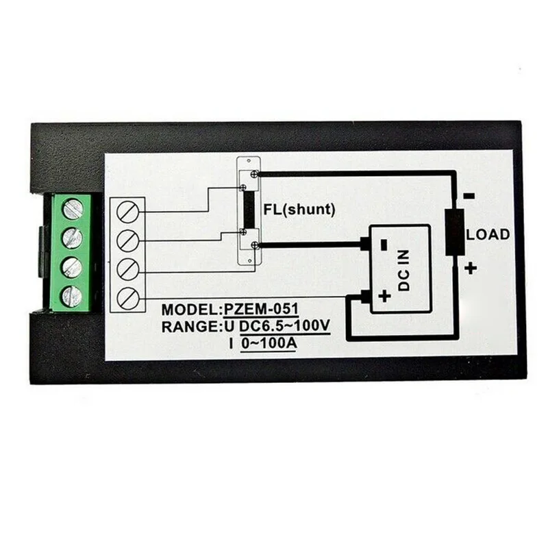DC Digital Power Meter 6.5-100V LCD Voltage Current Watt Kwh Energy Meter Battery Testers FKU66
DC Digital Power Meter 6.5-100V LCD Voltage Current Watt Kwh Energy Meter Battery Testers FKU66