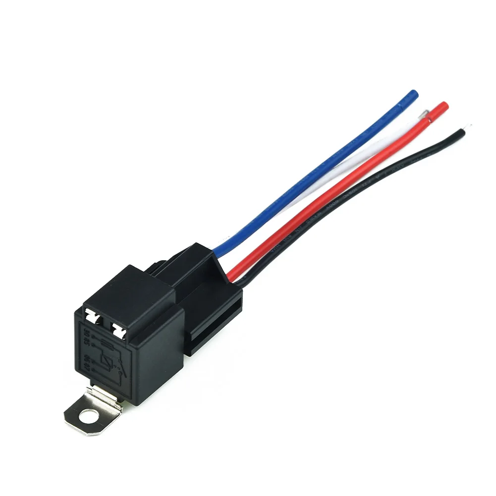 Automotive Relay 12V 4 Pin With Socket Base Wires Fuse Included 30A Amp SPST Professional Parts Of Automobile Internal Circuit
Automotive Relay 12V 4 Pin With Socket Base Wires Fuse Included 30A Amp SPST Professional Parts Of Automobile Internal Circuit
