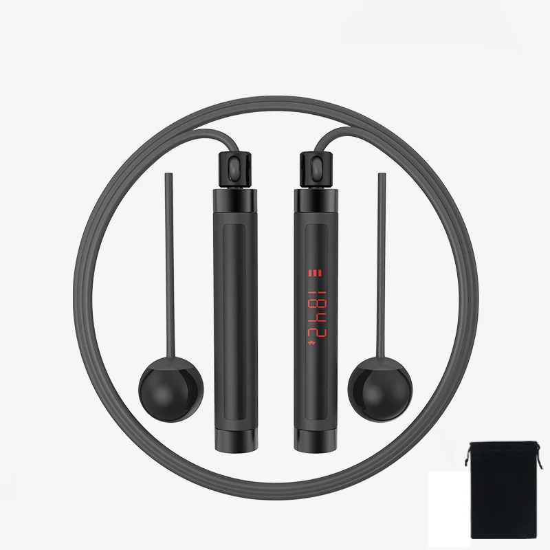Smart Bluetooth Jump Rope Speed Skipping Rope Adjustable Digital Counting Rope With Ball For Fitness Exercise Workout
Smart Bluetooth Jump Rope Speed Skipping Rope Adjustable Digital Counting Rope With Ball For Fitness Exercise Workout