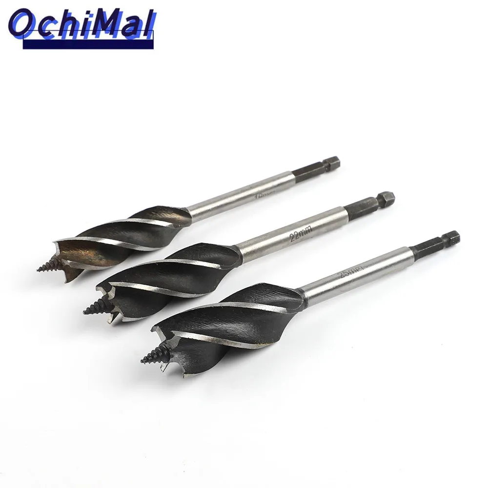 10x165mm Lengthened Woodworking Drill Bit Deep Hole Twist Drill Hex Handle Four-slot Four-blade Wood Door Lock Hole Opener
10x165mm Lengthened Woodworking Drill Bit Deep Hole Twist Drill Hex Handle Four-slot Four-blade Wood Door Lock Hole Opener