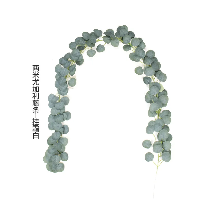 Wedding Decoration Home Layout with Ivy Ceiling Branches Twining Plant False Leaves Simulation Leaf Rattan Eucalyptus Leaves 
Wedding Decoration Home Layout with Ivy Ceiling Branches Twining Plant False Leaves Simulation Leaf Rattan Eucalyptus Leaves