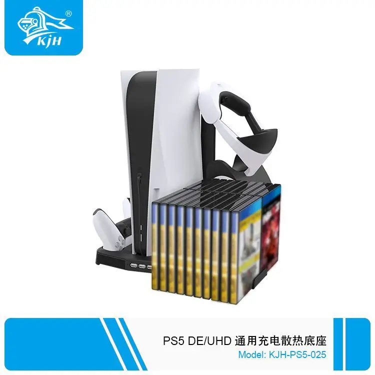 For PS5 DE Console Charging Dock For PS5 Controller Dual Charging Base Stand Game Card Storage Box For PS5 UHD Console Charger
For PS5 DE Console Charging Dock For PS5 Controller Dual Charging Base Stand Game Card Storage Box For PS5 UHD Console Charger