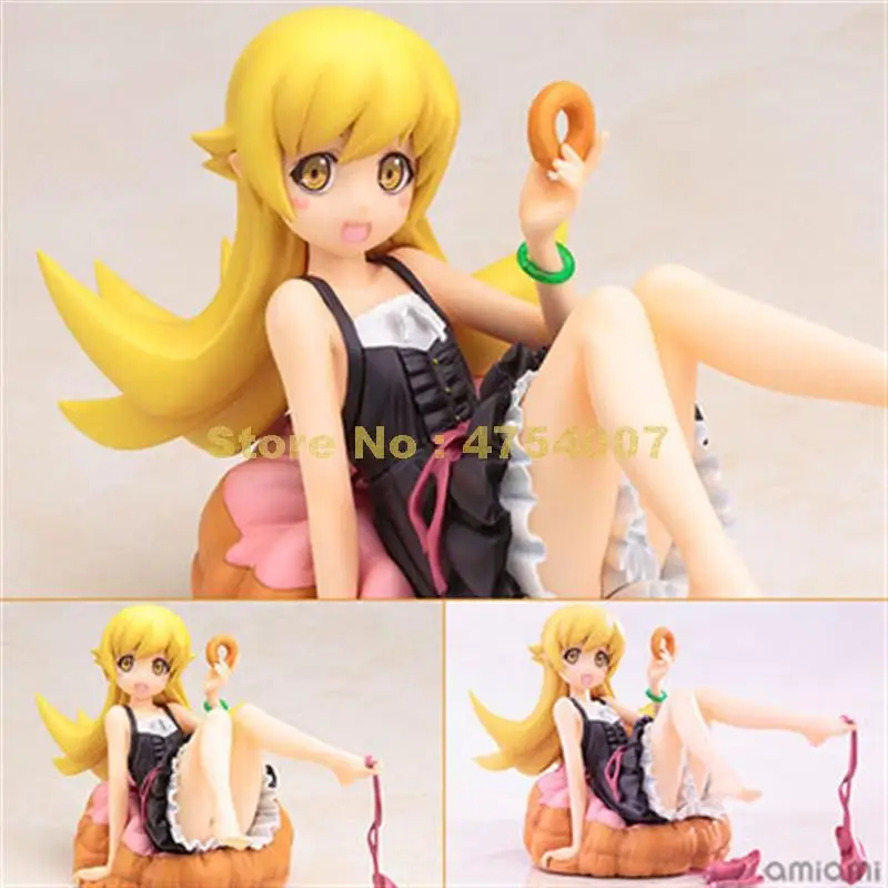 Аниме monogatari nisemonogatari oshino shinobu ПВХ экшн фигурка Коллекционная модель 20 см