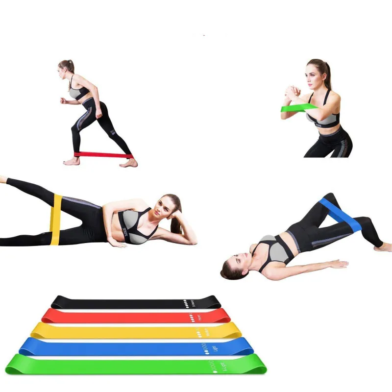 5 Colors Yoga Resistance Rubber Bands Indoor Outdoor Fitness Equipment Pilates Sport Training Workout Elastic Bands 0.35mm-1.1mm
5 Colors Yoga Resistance Rubber Bands Indoor Outdoor Fitness Equipment Pilates Sport Training Workout Elastic Bands 0.35mm-1.1mm