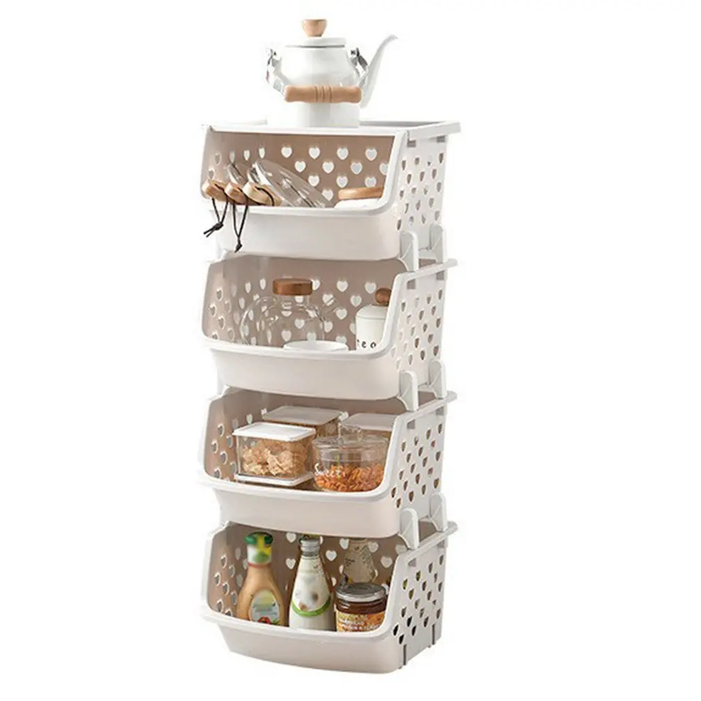 4Pcs Stackable Fruit Basket Plastic Vegetable Fruit Storage Basket Home Sundries Rack Container Storage Holder Kitchen Organizer
4Pcs Stackable Fruit Basket Plastic Vegetable Fruit Storage Basket Home Sundries Rack Container Storage Holder Kitchen Organizer