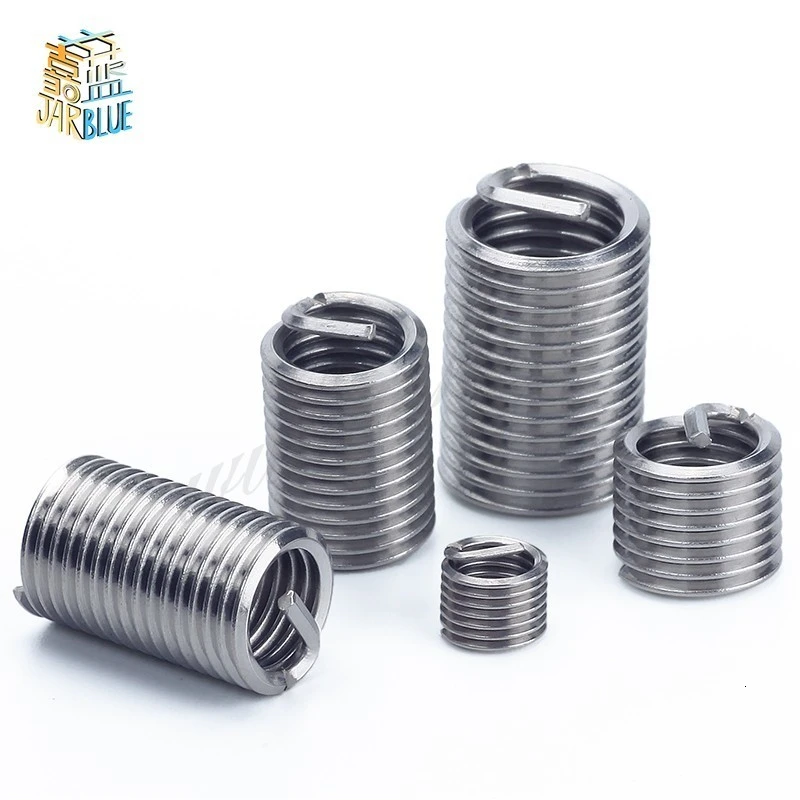 10Pcs M14*2/*1.25/*1.5*1D-3D Coiled Wire Stainless Steel SS304 Helical Screw Thread Inserts Thread Repair Insert Nuts
10Pcs M14*2/*1.25/*1.5*1D-3D Coiled Wire Stainless Steel SS304 Helical Screw Thread Inserts Thread Repair Insert Nuts