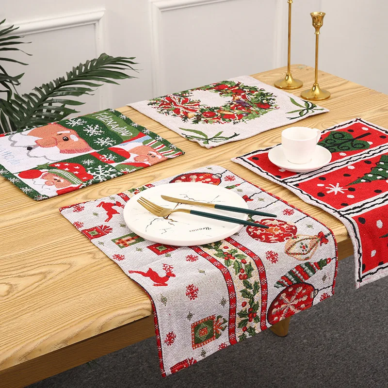 Christmas Decoration Knitted Cloth Placemat Creative Knitted Placemat Tablecloth Old Man Tree Party Placemat Farmhouse Christmas
Christmas Decoration Knitted Cloth Placemat Creative Knitted Placemat Tablecloth Old Man Tree Party Placemat Farmhouse Christmas