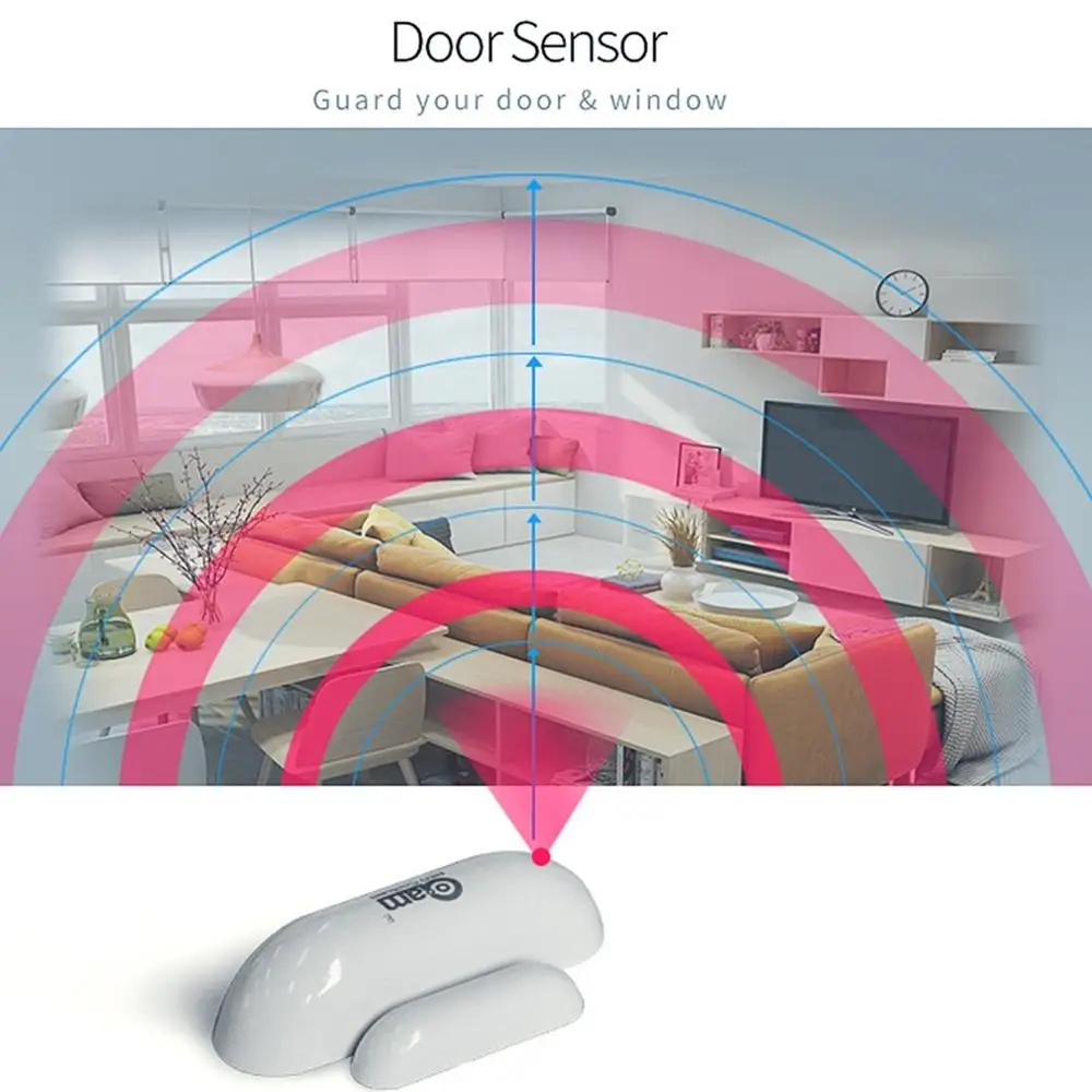

NAS-DS01Z ZWAVE Sensor Door Window Sensor Compatible System with Z-wave 300 series and 500 series Home Automation Anti-theft