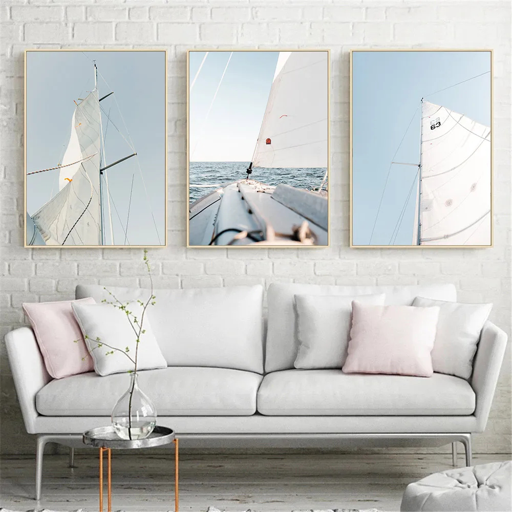 Horizon Sky Yacht Wall Art Poster Sail Canvas Painting Ocean Boat Nautical Art Print Nordic Wall Pictures Living Room Home Decor
Horizon Sky Yacht Wall Art Poster Sail Canvas Painting Ocean Boat Nautical Art Print Nordic Wall Pictures Living Room Home Decor