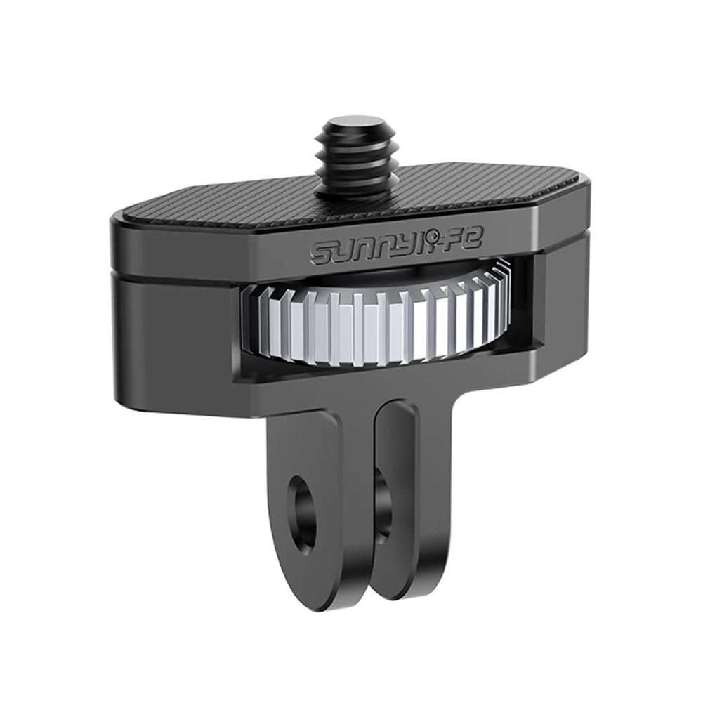 Sunnylife 1/4 GoPro Metal Adapter 360° Rotation Adjustable Aluminium Alloy Adapters for Pocket 2/Insta360 One X2/SLR Camera
Sunnylife 1/4 GoPro Metal Adapter 360° Rotation Adjustable Aluminium Alloy Adapters for Pocket 2/Insta360 One X2/SLR Camera