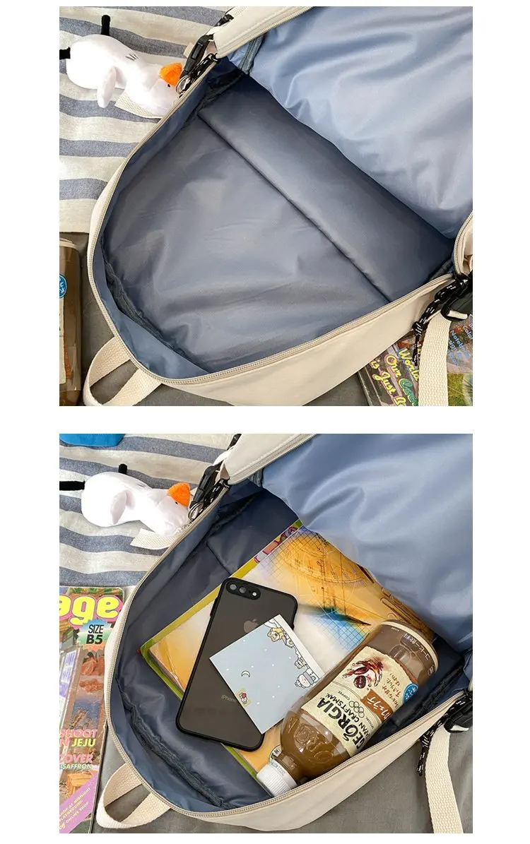 Fashion Waterproof Nylon Women Backpack For Girls Travel High Capacity Student BookBag men Black Laptop Bag
Fashion Waterproof Nylon Women Backpack For Girls Travel High Capacity Student BookBag men Black Laptop Bag