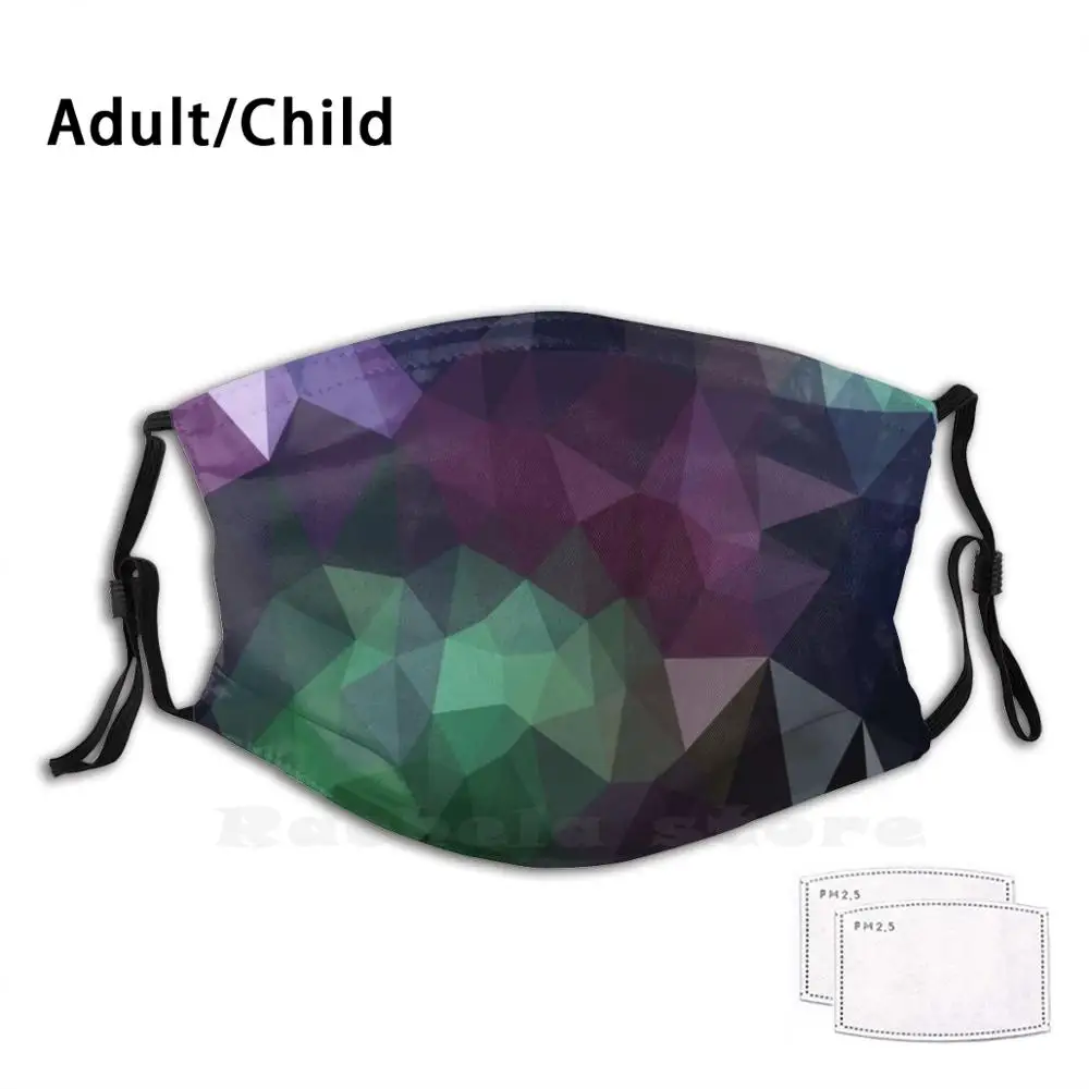Green And Purple Abstract Crystalline Fractal Adult Kids Anti Dust Filter Diy Mask Crystalline Triangles Triangle Fractal
Green And Purple Abstract Crystalline Fractal Adult Kids Anti Dust Filter Diy Mask Crystalline Triangles Triangle Fractal