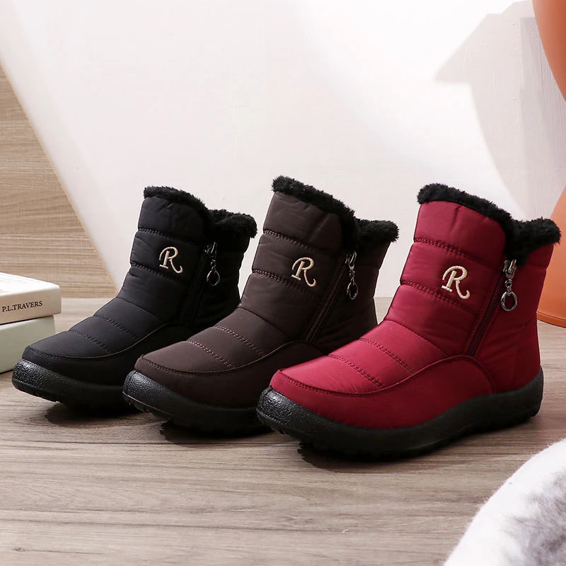 Женские зимние ботинки для снега, водонепроницаемые повседневные ботильоны без шнуровки, на молнии, плюшевые, пушистые, теплые, модная женс...
Женские зимние ботинки для снега, водонепроницаемые повседневные ботильоны без шнуровки, на молнии, плюшевые, пушистые, теплые, модная женс...