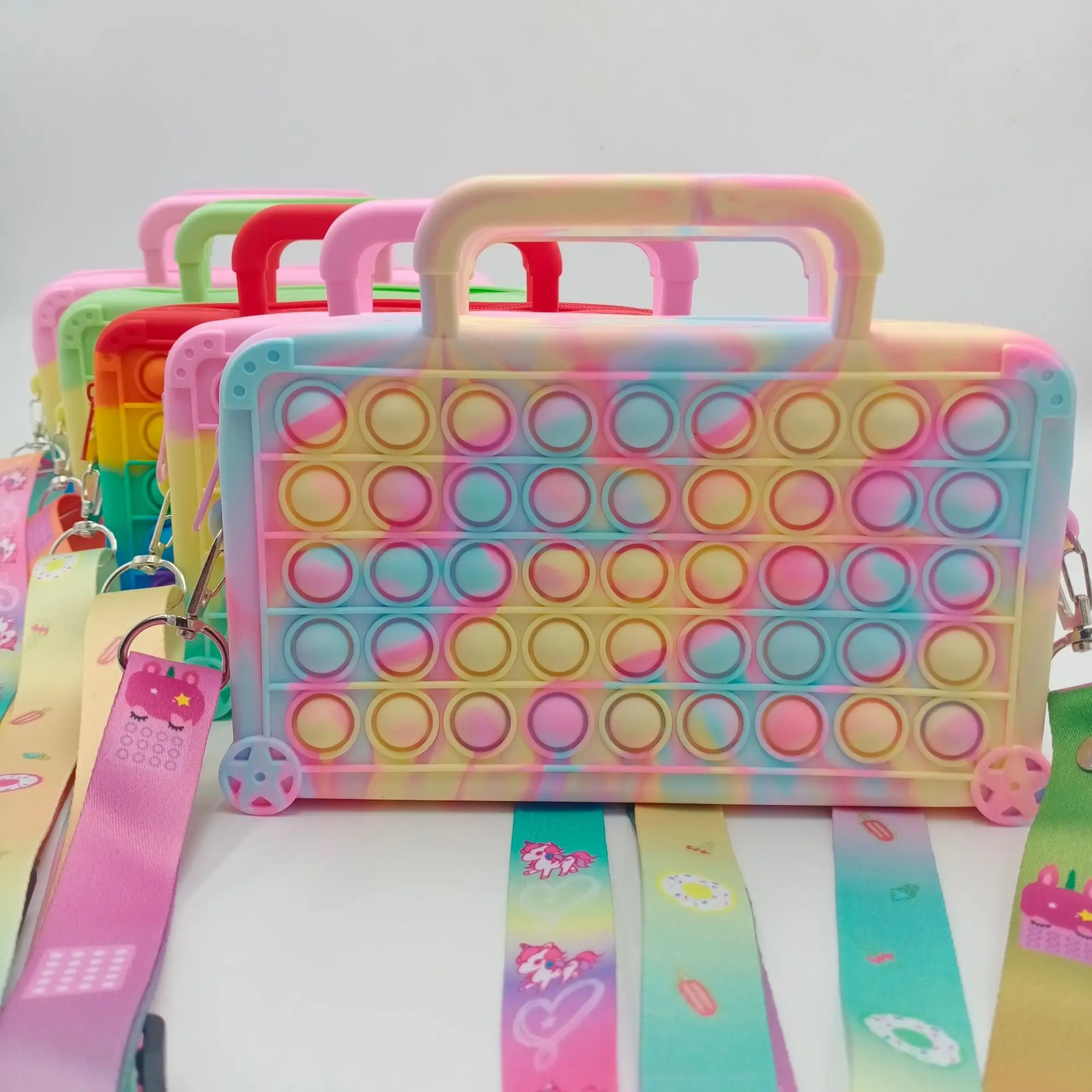 2022 Silicone Push Bubble Antistress Fidget Toys Adult Stress Relief Toy Antistress Soft Satchel Bag for Girls Kids Gift
2022 Silicone Push Bubble Antistress Fidget Toys Adult Stress Relief Toy Antistress Soft Satchel Bag for Girls Kids Gift