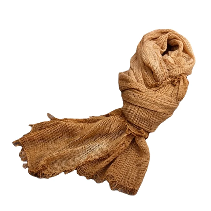 Women Dyed Cotton Autumn And Winter Keep Warm Neck Protection Solid Brief Ethnic Style Scarf Shawl KZ235
Women Dyed Cotton Autumn And Winter Keep Warm Neck Protection Solid Brief Ethnic Style Scarf Shawl KZ235
