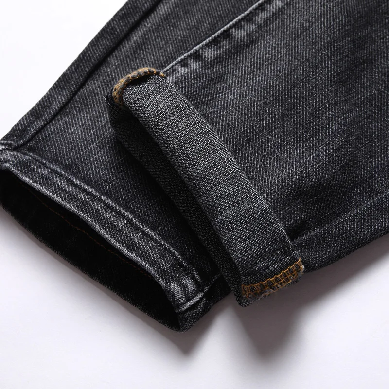 Korean Slim High Men Jeans Fashion Casual Elasticity Young and Energetic Jeans for Men
Korean Slim High Men Jeans Fashion Casual Elasticity Young and Energetic Jeans for Men