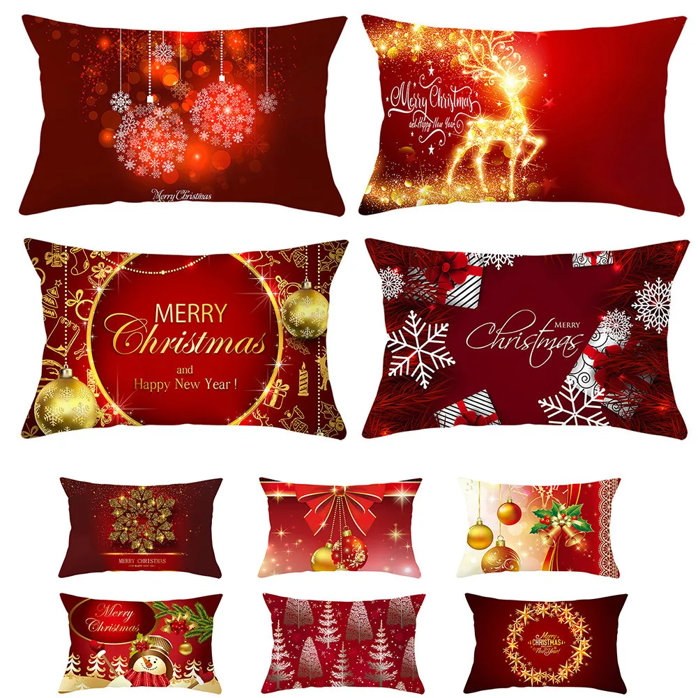 30x50cm Merry Christmas Throw Pillow Case Cushion Cover Tree Snowflake Sofa Bed Pillowcase For New Year Xmas Noel Navidad
30x50cm Merry Christmas Throw Pillow Case Cushion Cover Tree Snowflake Sofa Bed Pillowcase For New Year Xmas Noel Navidad