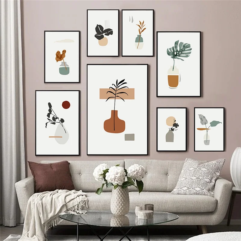 Nordic Abstract Plant Leaves Canvas Painting Scandinavian Minimalism Wall Art Poster Print Decoration Pictures for Living Room
Nordic Abstract Plant Leaves Canvas Painting Scandinavian Minimalism Wall Art Poster Print Decoration Pictures for Living Room