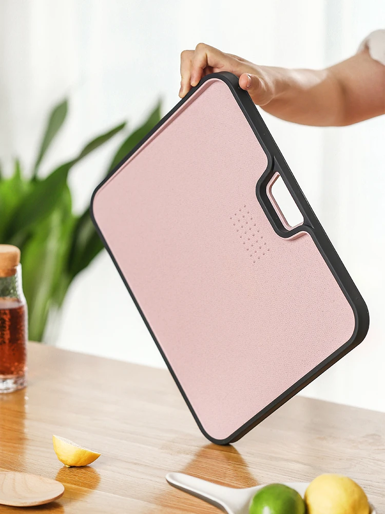 Chopping Board Double-Sided Non-Slip Cutting Board Wheat Straw Mildew-Proof Anti-Leakage Cutting Fruit Chopping Board
Chopping Board Double-Sided Non-Slip Cutting Board Wheat Straw Mildew-Proof Anti-Leakage Cutting Fruit Chopping Board