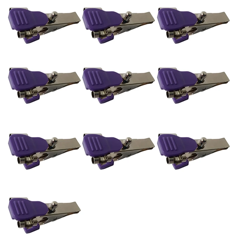 10Pcs Reusable ECG/EKG Alligator Clip Electrodes for Animals, Pets, Dogs, Cats and Veterinary, Used to Fix Cables
10Pcs Reusable ECG/EKG Alligator Clip Electrodes for Animals, Pets, Dogs, Cats and Veterinary, Used to Fix Cables