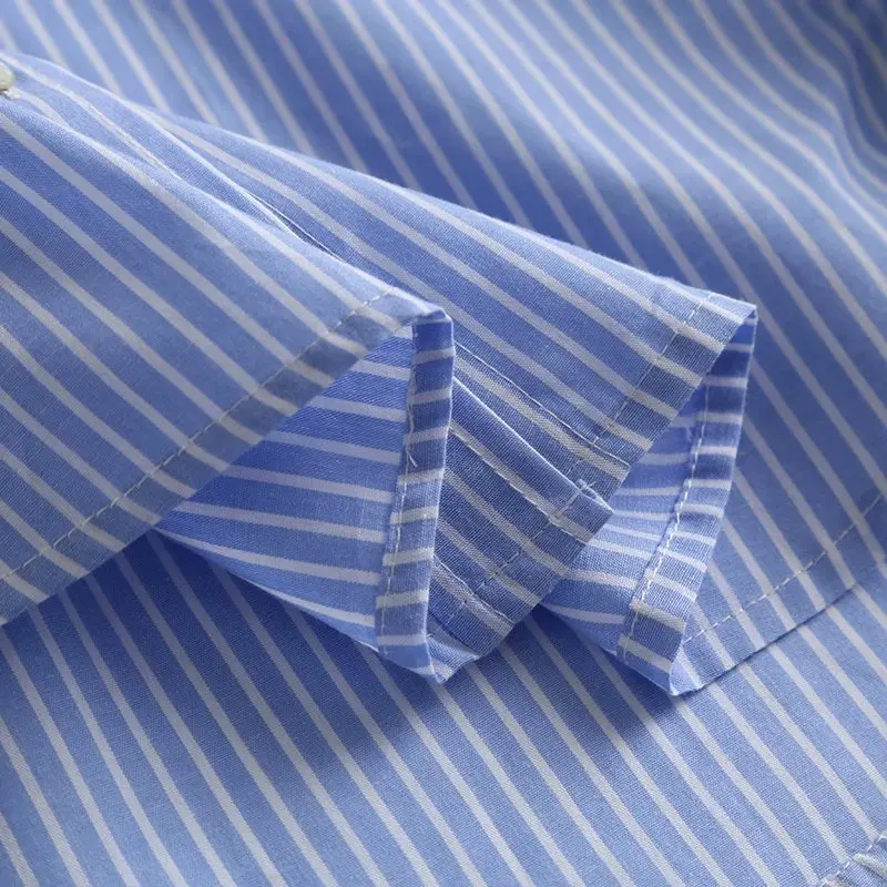 Unizera 2021 spring and summer new women's fashion celebrity design linen stripe women's casual shirt
Unizera 2021 spring and summer new women's fashion celebrity design linen stripe women's casual shirt