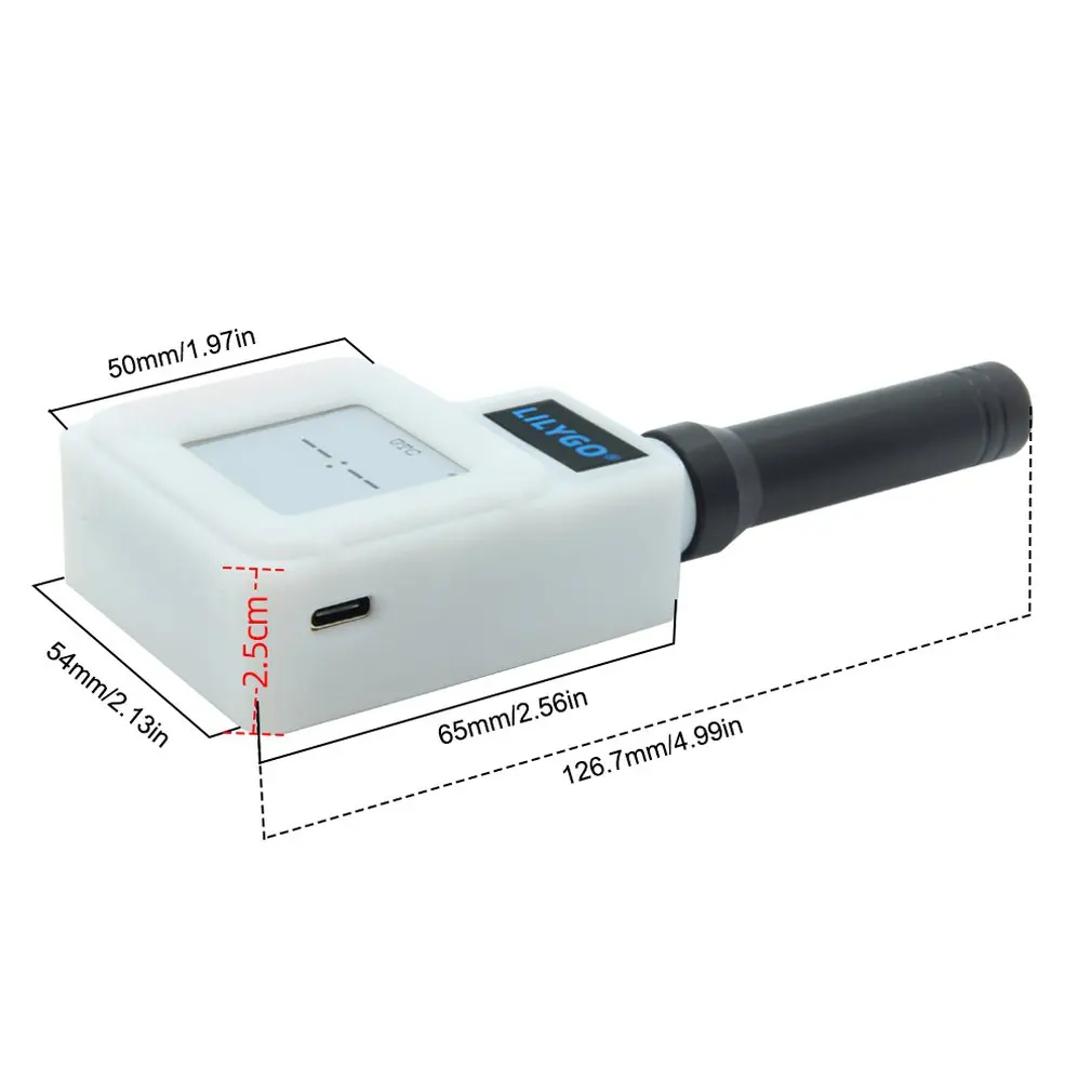 LILYGO XY-lora+Gps T-ECHO Multi-satellite Intelligent Development Template With Shell Version Type-C USB Template
LILYGO XY-lora+Gps T-ECHO Multi-satellite Intelligent Development Template With Shell Version Type-C USB Template