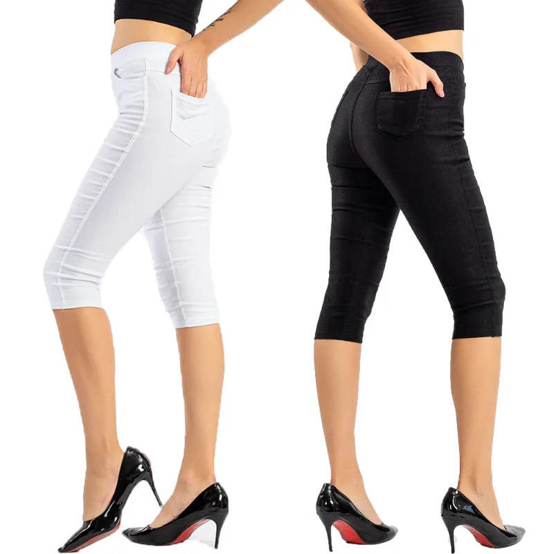 New Summer Pocket Elastic Skinny Push-up Hip Casual Pencil Pants Fashion Slim Seamless Leggings Women
New Summer Pocket Elastic Skinny Push-up Hip Casual Pencil Pants Fashion Slim Seamless Leggings Women