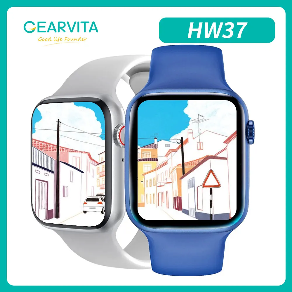 GEARVITA HW37 Смарт-часы для мужчин и женщин IP68 Bluetooth с вызовом пульса крови кислорода IP68 Водонепроницаемые Смарт-часы W37 DT100 Pro Plus
GEARVITA HW37 Смарт-часы для мужчин и женщин IP68 Bluetooth с вызовом пульса крови кислорода IP68 Водонепроницаемые Смарт-часы W37 DT100 Pro Plus