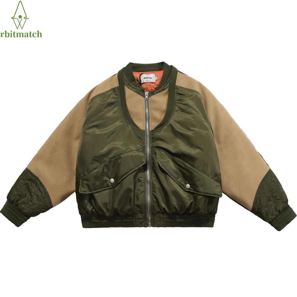 Warm Winter Jacket Man College Varsity Jacket Thicken Cotton Liner Parker Streewear Hip Hop Baseball Coat Patchwork Color Block
Warm Winter Jacket Man College Varsity Jacket Thicken Cotton Liner Parker Streewear Hip Hop Baseball Coat Patchwork Color Block