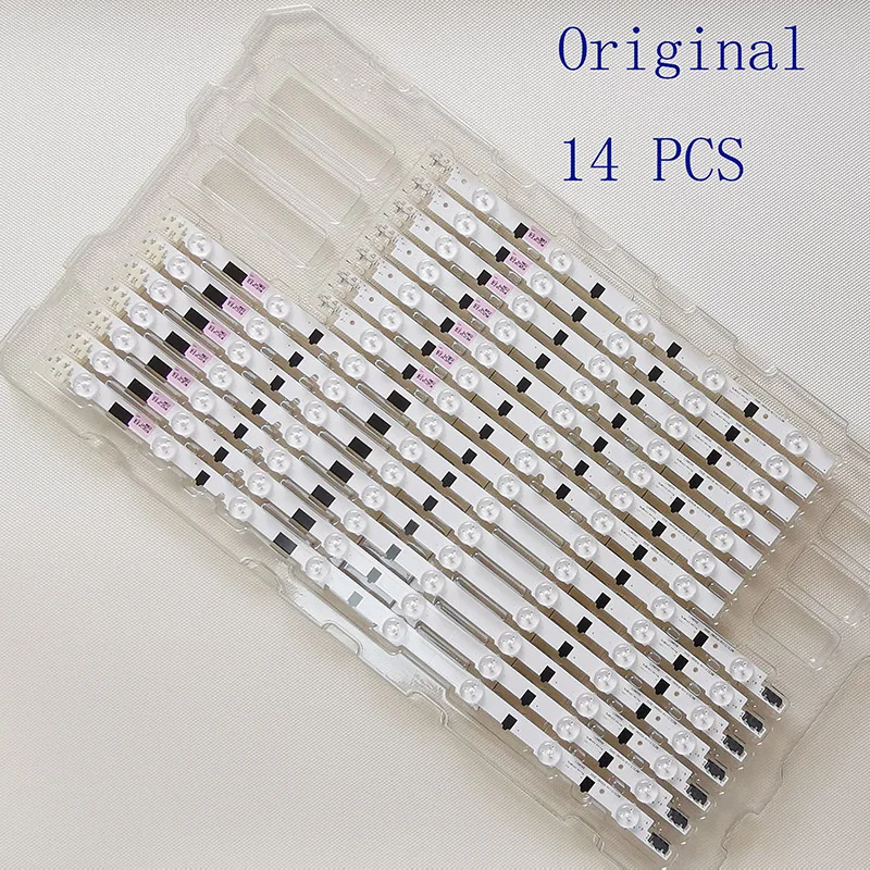 Original 14pcs New LED strip for Samsung 2013SVS39F D2GE-390SCA-R3 D2GE-390SCB-R3 UE39F6800 UE39F5000AK UE39F5300AW UE39F5030
Original 14pcs New LED strip for Samsung 2013SVS39F D2GE-390SCA-R3 D2GE-390SCB-R3 UE39F6800 UE39F5000AK UE39F5300AW UE39F5030