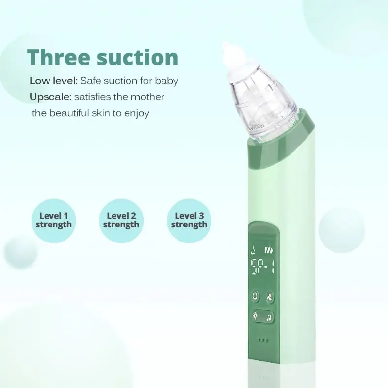 Three-speed Suction Baby Nasal Aspirator Electric Hygienic Nose Cleaner Adult Beauty Instrument Blackhead Remover Bab 2 In 1 New
Three-speed Suction Baby Nasal Aspirator Electric Hygienic Nose Cleaner Adult Beauty Instrument Blackhead Remover Bab 2 In 1 New