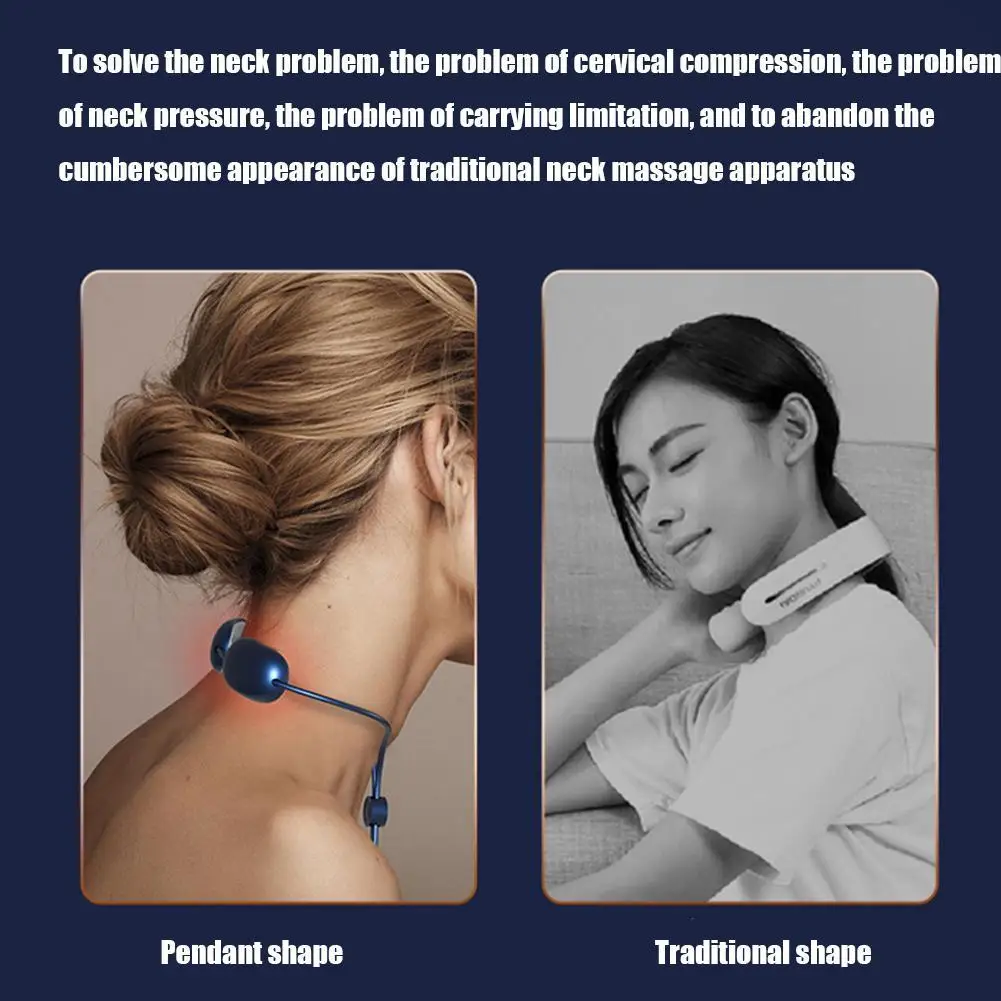Neck Massage Intelligent Portable Pulse 4D Cordless Home Massager Car Tissue Outdoor Use Point Deep Trigger at with Office P3T5
Neck Massage Intelligent Portable Pulse 4D Cordless Home Massager Car Tissue Outdoor Use Point Deep Trigger at with Office P3T5