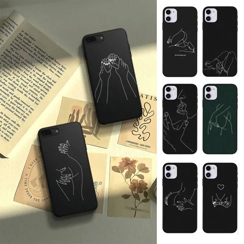 Black Sexy Line Art Rose Lover Harajuku Aesthetics Phone Case Fundas For Iphone 6 6s 7 8 Plus Xr X Xs 11 12 13 Mini Pro Max
Black Sexy Line Art Rose Lover Harajuku Aesthetics Phone Case Fundas For Iphone 6 6s 7 8 Plus Xr X Xs 11 12 13 Mini Pro Max