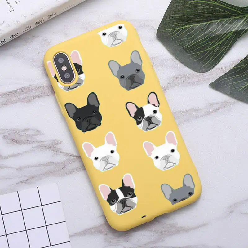 Cartoons pit bull French bulldog Phone Case Candy Color for iPhone 6 7 8 11 12 s mini pro X XS XR MAX Plus
Cartoons pit bull French bulldog Phone Case Candy Color for iPhone 6 7 8 11 12 s mini pro X XS XR MAX Plus
