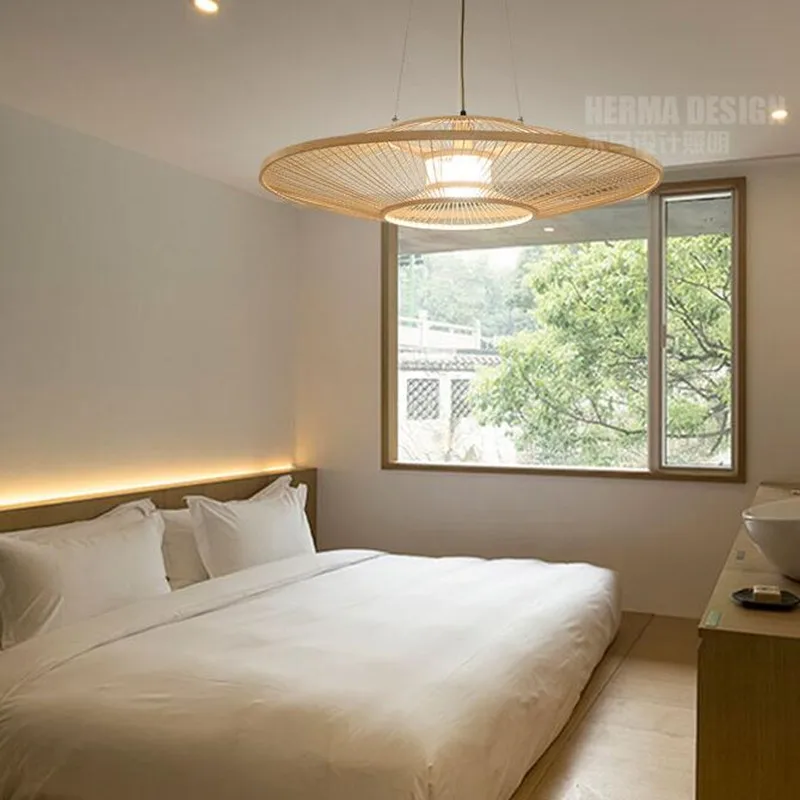 Chinese-style Bamboo Pendant Lights Living Room Modern Simple Restaurant Dining Room Kitchen Hanging Lamps Wood Light Fixtures
Chinese-style Bamboo Pendant Lights Living Room Modern Simple Restaurant Dining Room Kitchen Hanging Lamps Wood Light Fixtures