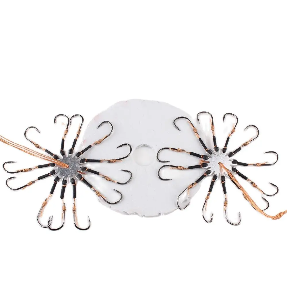 2 Pçs Flip Fishhooks For Carp Fishing Anti-Entanglement Flap Hook Turn Cakes Eight Claw Anti-Entanglement Rubber Hose
2 Pçs Flip Fishhooks For Carp Fishing Anti-Entanglement Flap Hook Turn Cakes Eight Claw Anti-Entanglement Rubber Hose