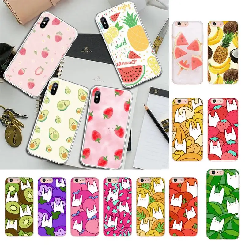 YNDFCNB Fashion Cartoon Summer Fruit Phone Case for iPhone 11 12 13 mini pro XS MAX 8 7 6 6S Plus X 5S SE 2020 XR case
YNDFCNB Fashion Cartoon Summer Fruit Phone Case for iPhone 11 12 13 mini pro XS MAX 8 7 6 6S Plus X 5S SE 2020 XR case
