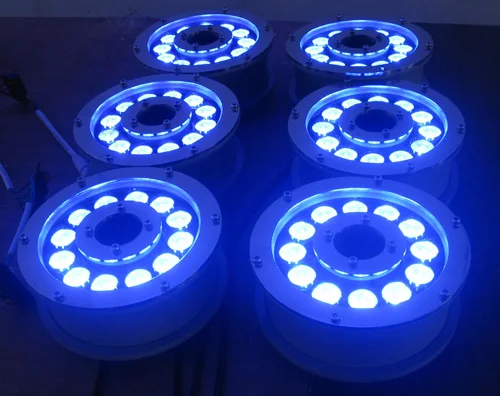 IP68 36 Вт светодиодный RGB фонтан светильник Светодиодный Бассейн подводный 12X3W 3in1 24V