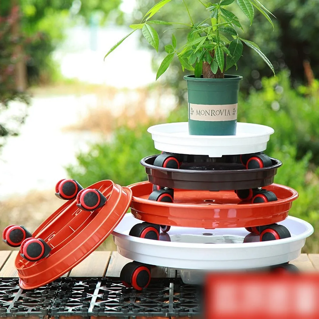 1 * 26CM Flowerpot Tray Plant Flower Pot Tray Stand Base Holder Removable Resin Garden Plate Round Wheel
1 * 26CM Flowerpot Tray Plant Flower Pot Tray Stand Base Holder Removable Resin Garden Plate Round Wheel
