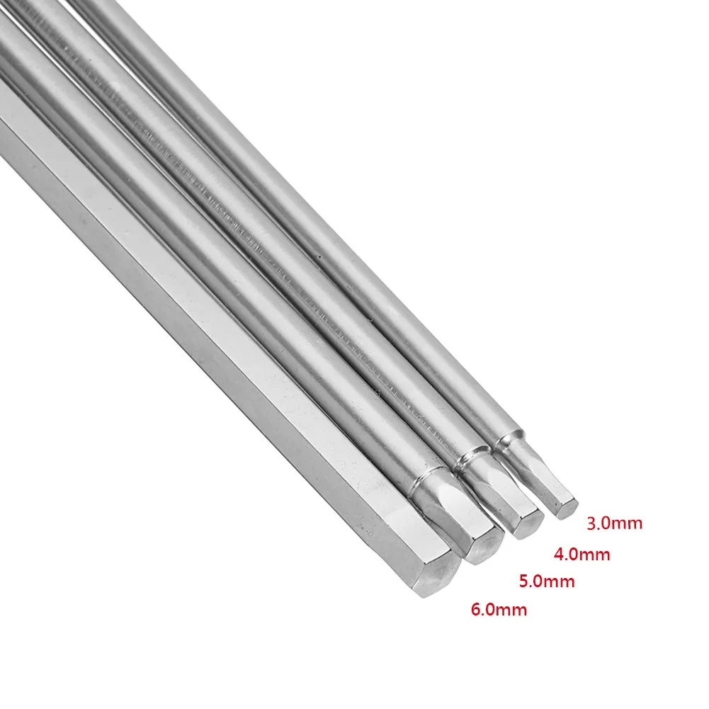 4pcs 1/4 Hex Shank Magnetic Hexagon Head Screw Drivers Power Tool Parts 150mm Screwdriver Bits 3/4/5/6mm
4pcs 1/4 Hex Shank Magnetic Hexagon Head Screw Drivers Power Tool Parts 150mm Screwdriver Bits 3/4/5/6mm